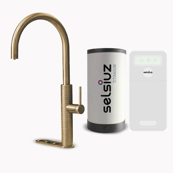 Selsiuz Gessi 5-in-1 Gold Titanium single boiler