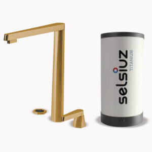 Selsiuz Hexagon 3-in-1 Gold Titanium single boiler