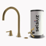Selsiuz Osiris Cone Counter 3-in-1 Gold Titanium Combi extra boiler