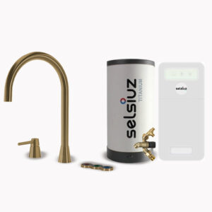 Selsiuz Osiris Cone Counter 5-in-1 Gold Titanium Combi extra boiler