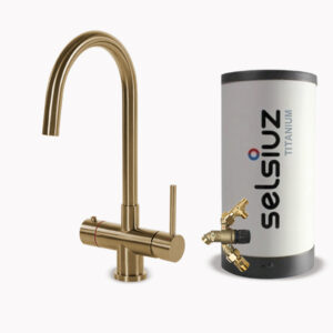 Selsiuz Push & Turn rond Gold Titanium combi extra boiler