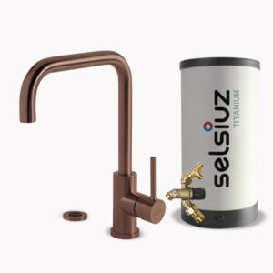Selsiuz Push haaks Copper Titanium Combi extra boiler