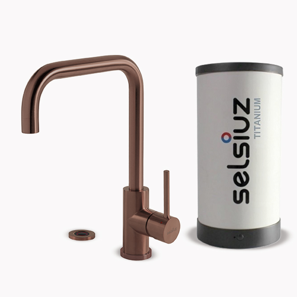 Selsiuz Push haaks Copper Titanium Single boiler