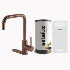 Selsiuz Unlimited haaks Copper Titanium Combi extra boiler