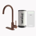 Selsiuz Unlimited rond Copper Titanium Single boiler